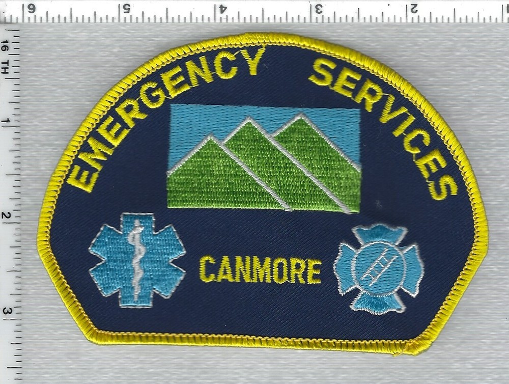 Canmore Fire Department (Alberta, Canada) Shoulder Patch