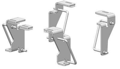 Pullrite 2736 Custom ISR Mounting Bracket Kit for Dodge