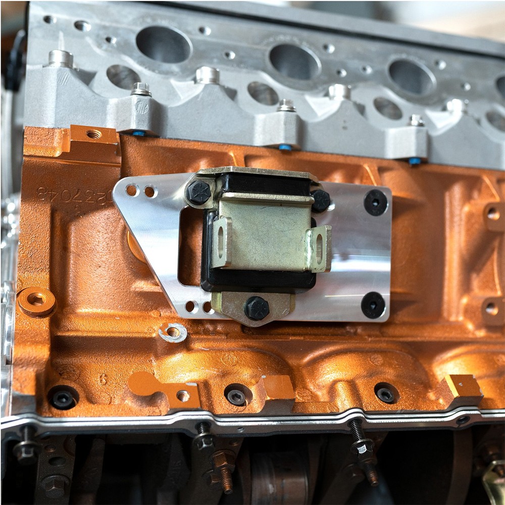 Motor Mounts Adapter Plates Swap Bracket Small Block for LS Engine Conversion