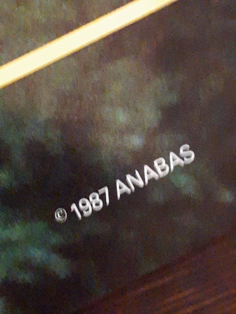 Vintage Run DMC 1987 Poster Anabas England Rap Hip Hop