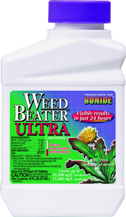 Bonide 309 Weed Killer, Liquid, Spray Application, 1 pt