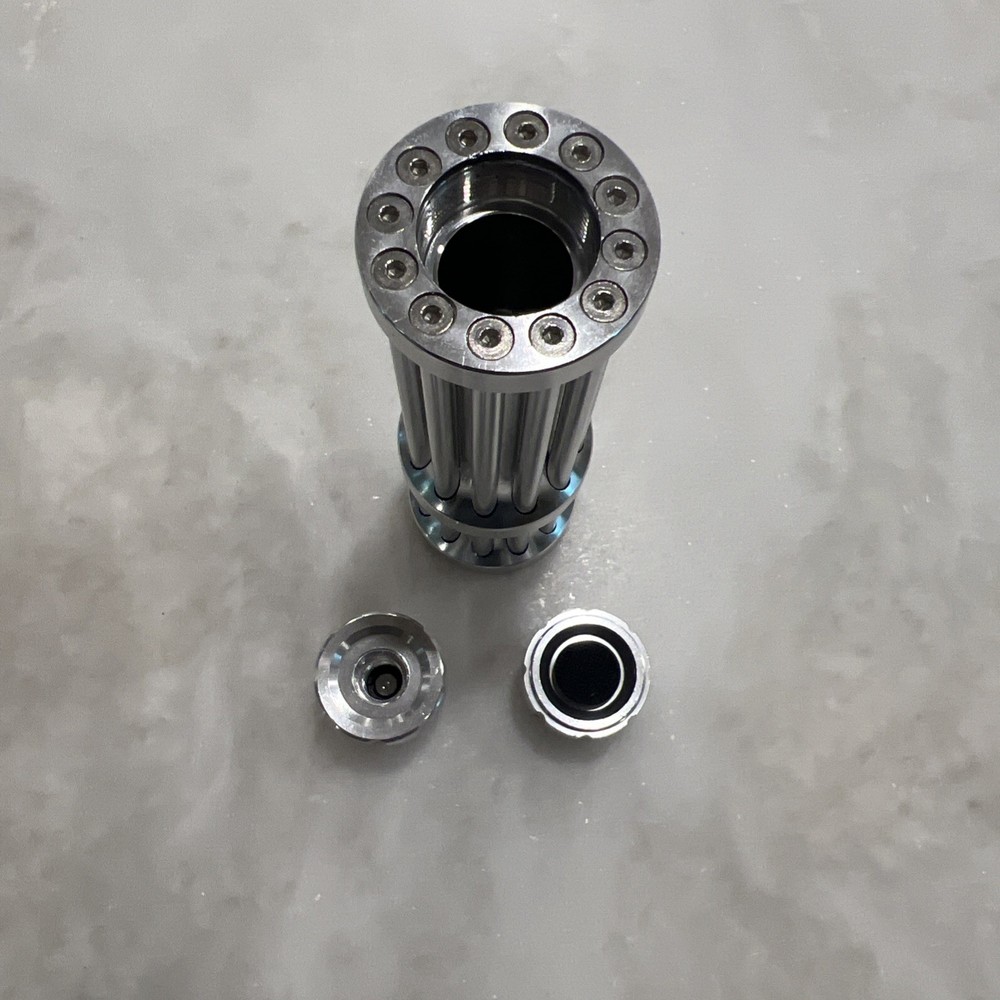 Meter Range Adjustable Zoom Blue Laser Pointer Pen Light Main Unit No Fl. Heads