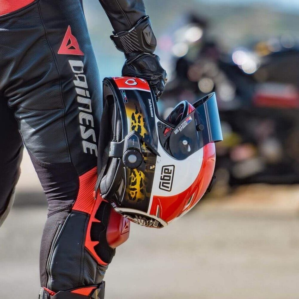 Sena 30K-03 Motorcycle Helmet Mesh Bluetooth Communication System Intercom