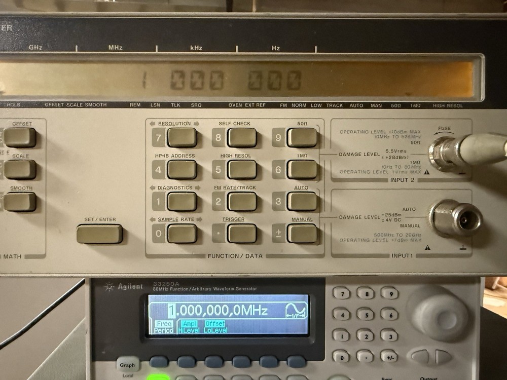 Agilent 33250A 80MHz Arbitrary Waveform Generator Tested READ