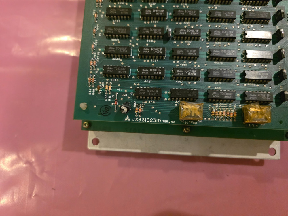 Mitsubishi JX331B232C Keyboard & JX331B231D PCB Parameter input Free Shipping