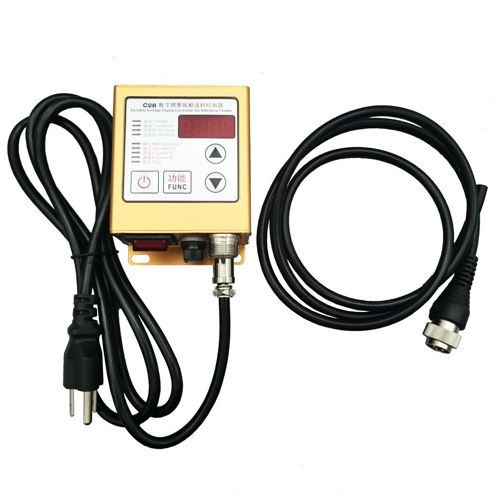 GZV-3F Closed Electromagnetic Vibrating Feeder with Controller Small Size 110V