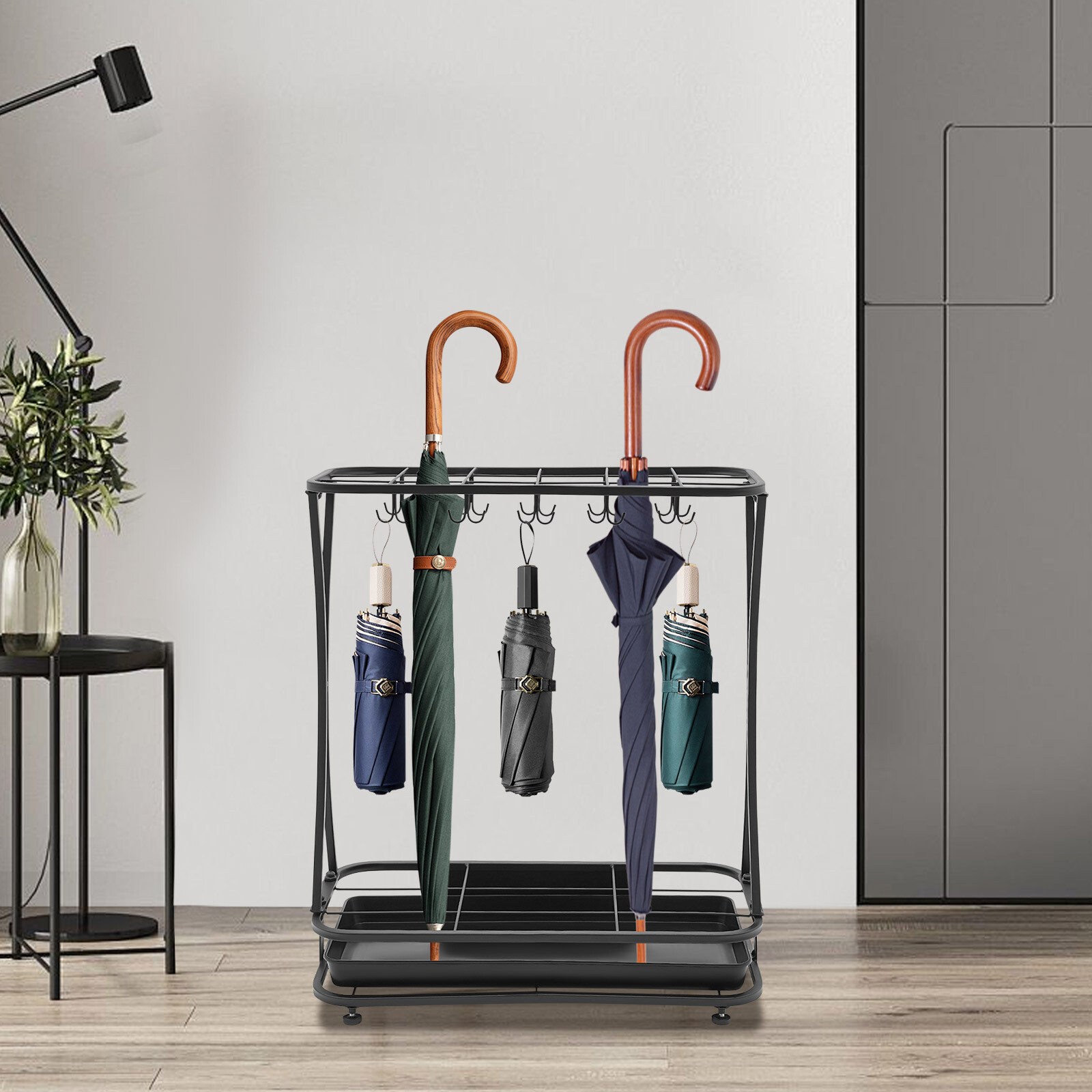 Umbrella Holder Stand Umbrella Rack Organizer Free Standing Umbrella Organizer