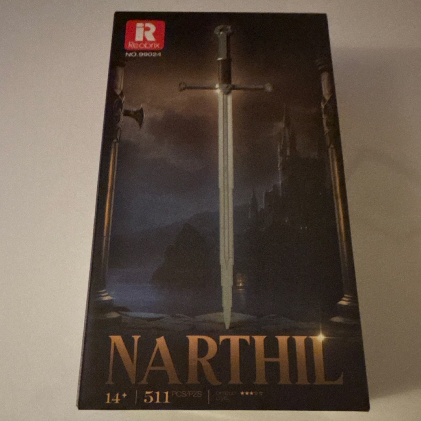 Raobrix Narthil Sword Lord of the Rings Collectible Replica