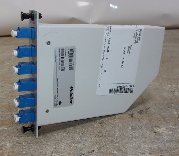 Optelian L-DMX-8C4 1012-5400 Network Module SEE NOTES