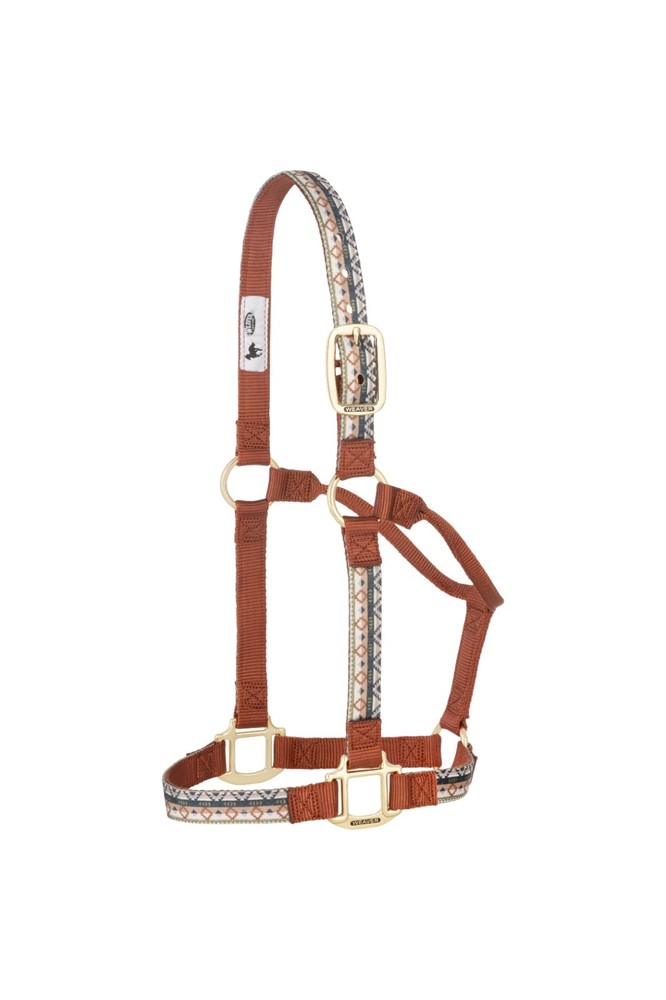 Weaver Leather, Patterned Non-Adjustable Nylon Halter, Trekking West