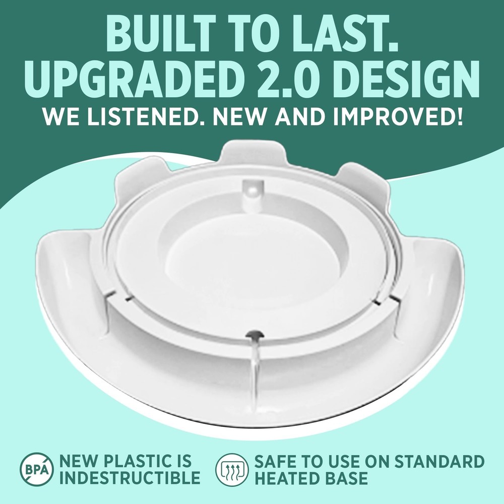 Poultry Pro Chicken Waterer - DIY Automatic 5 Gallon White