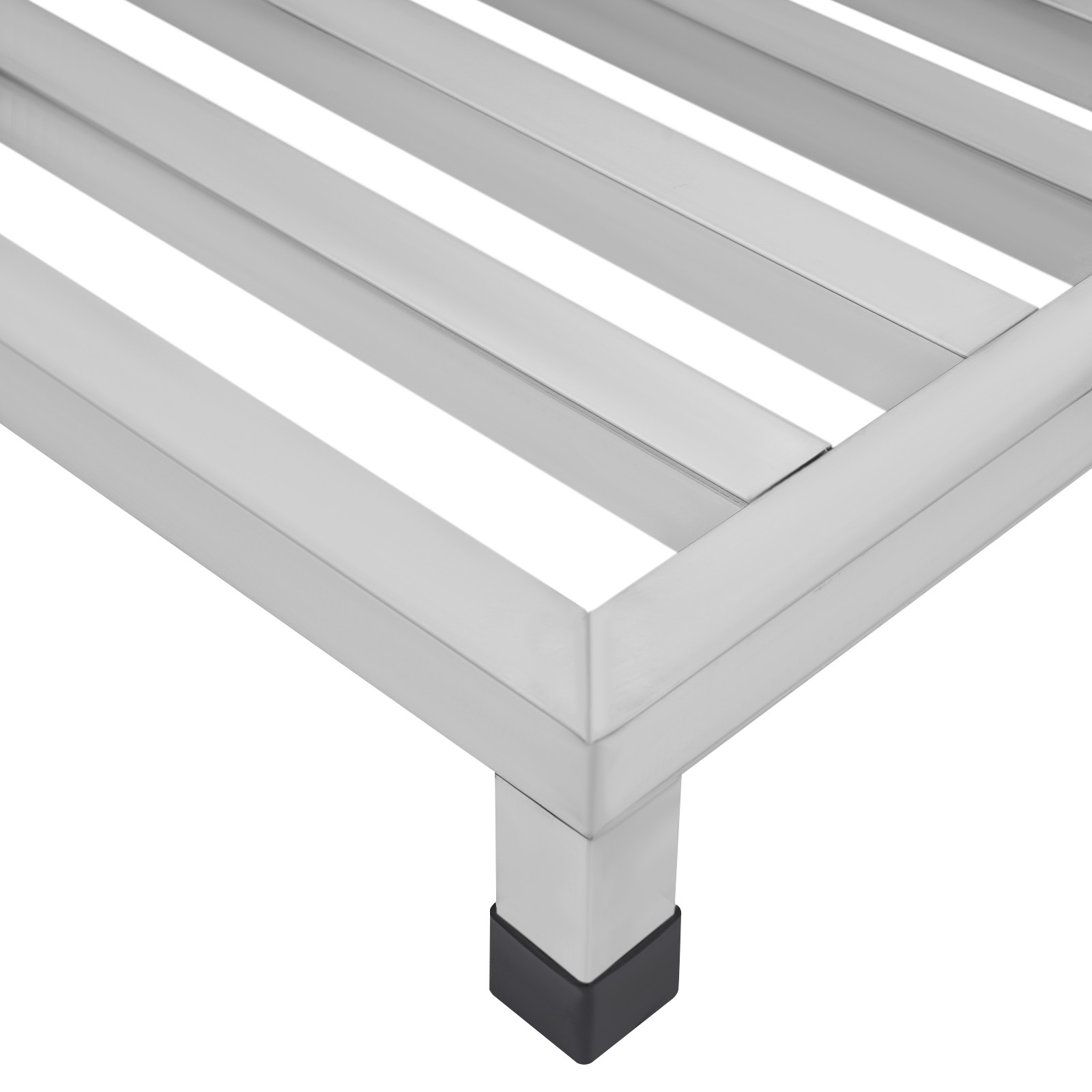 3Pcs Dunnage Stainless Steel Shelves Plants Display Rack Flower Showing Stand