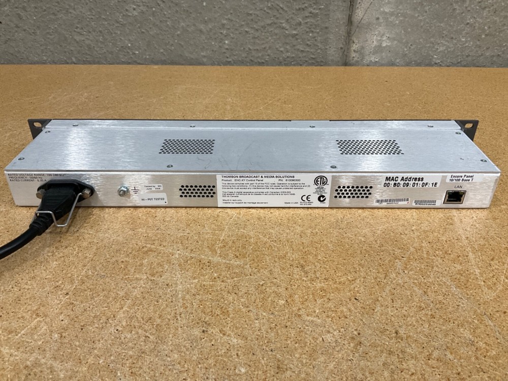 Grass Valley Encore ENC-XY Universal XY Programmable Control Panel