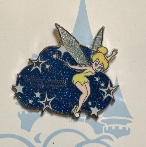 Tinker Bell Where Dreams Come True Pixie Dust Version 4 Disney Pin 56395