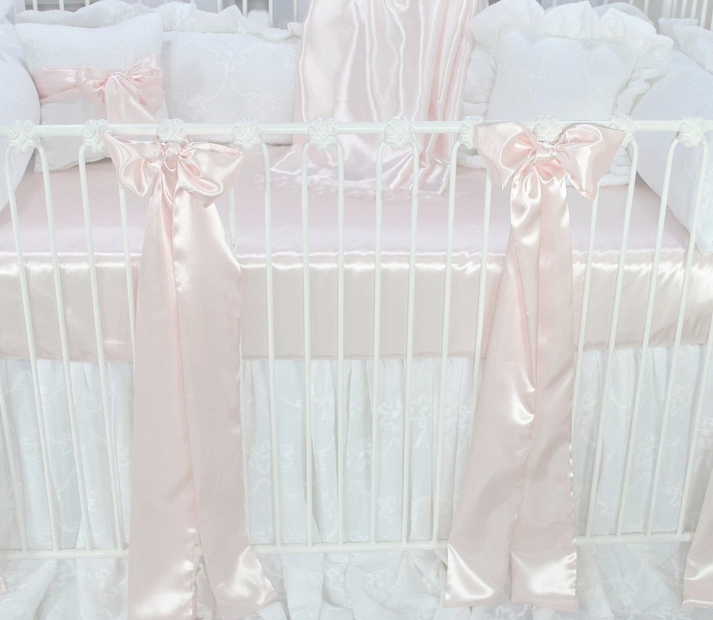 Charlotte Pink Satin Blanket