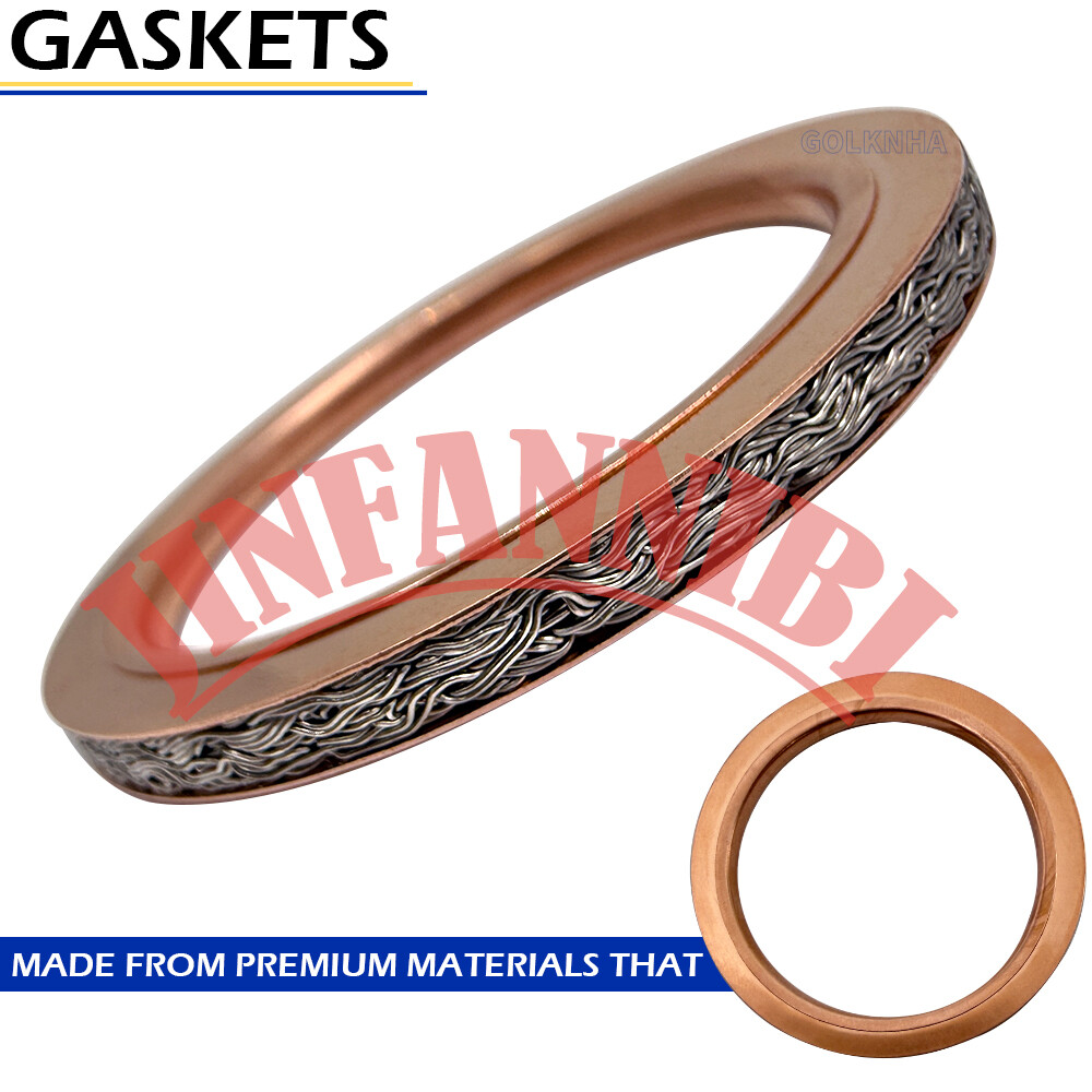 Titanium Heavy Duty Head Pipe Stud Bolt Gaskets Kit for Yamaha YZF450 YFZ450R