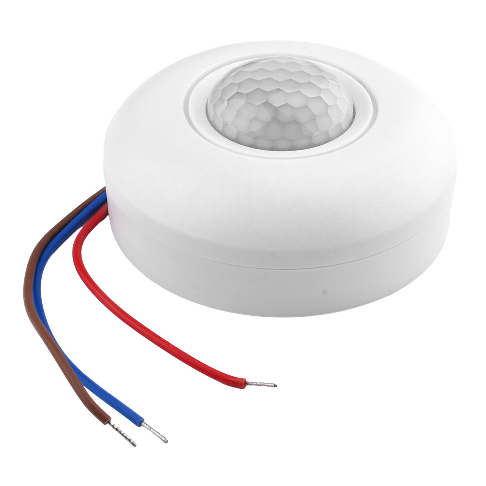 AC85-265V Infrared PIR Motion Induction Sensor Switch For LED Ceiling Light US