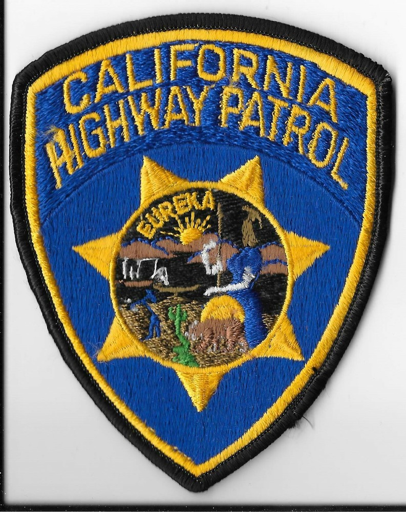 California Highway Patrol Shoulder Patch V2