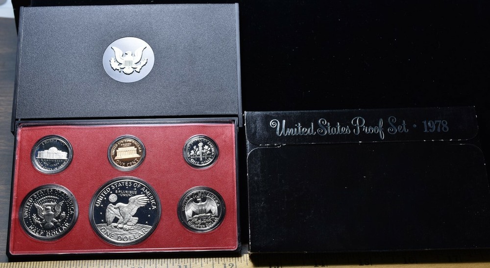 1978-S U.S. Mint Proof Set 5 Coins - Pristine Hand Picked Set