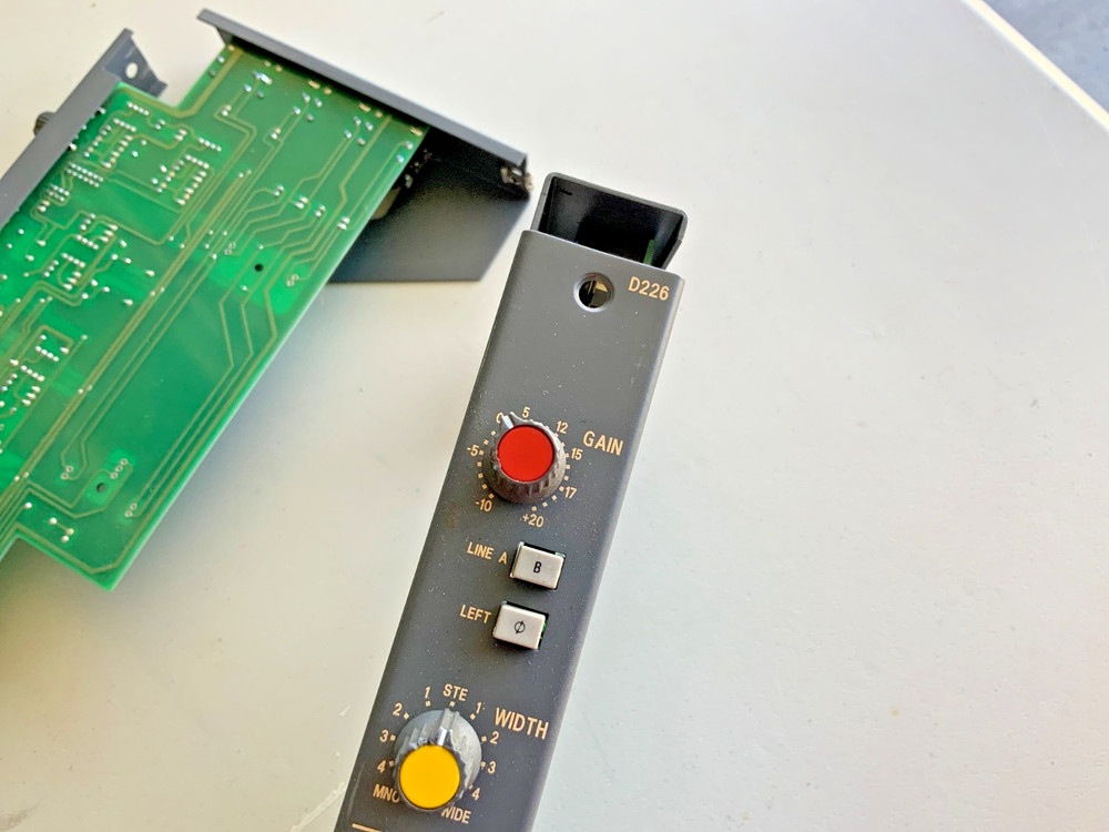 Soundcraft Delta 200 Mixer Stereo Input Module D226 Pair Working