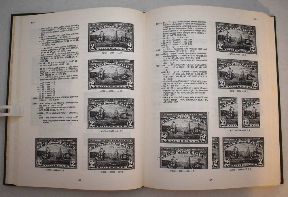 Encyclopedia of Plate Varieties on U.S. Bureau-Printed Postage Stamps by French