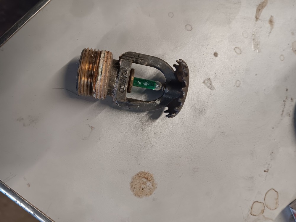 Rasco Fire Sprinkler Head Brass