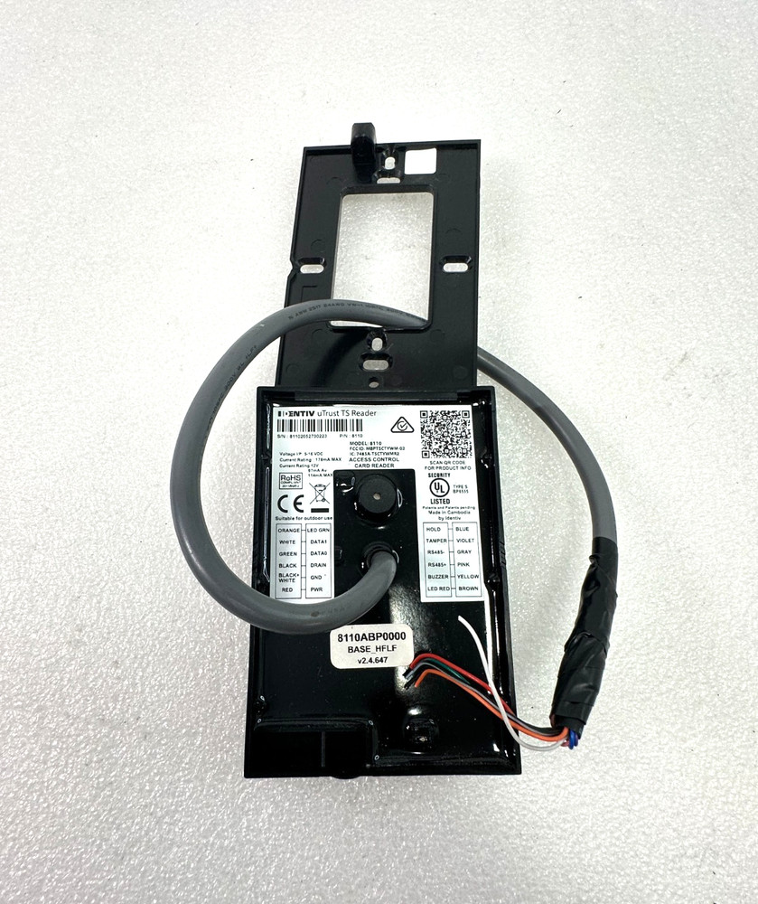 USED IDENTIV UTrust TS ACCESS CONTROL CARD Reader 8110 FREE SHIPPING 🚚