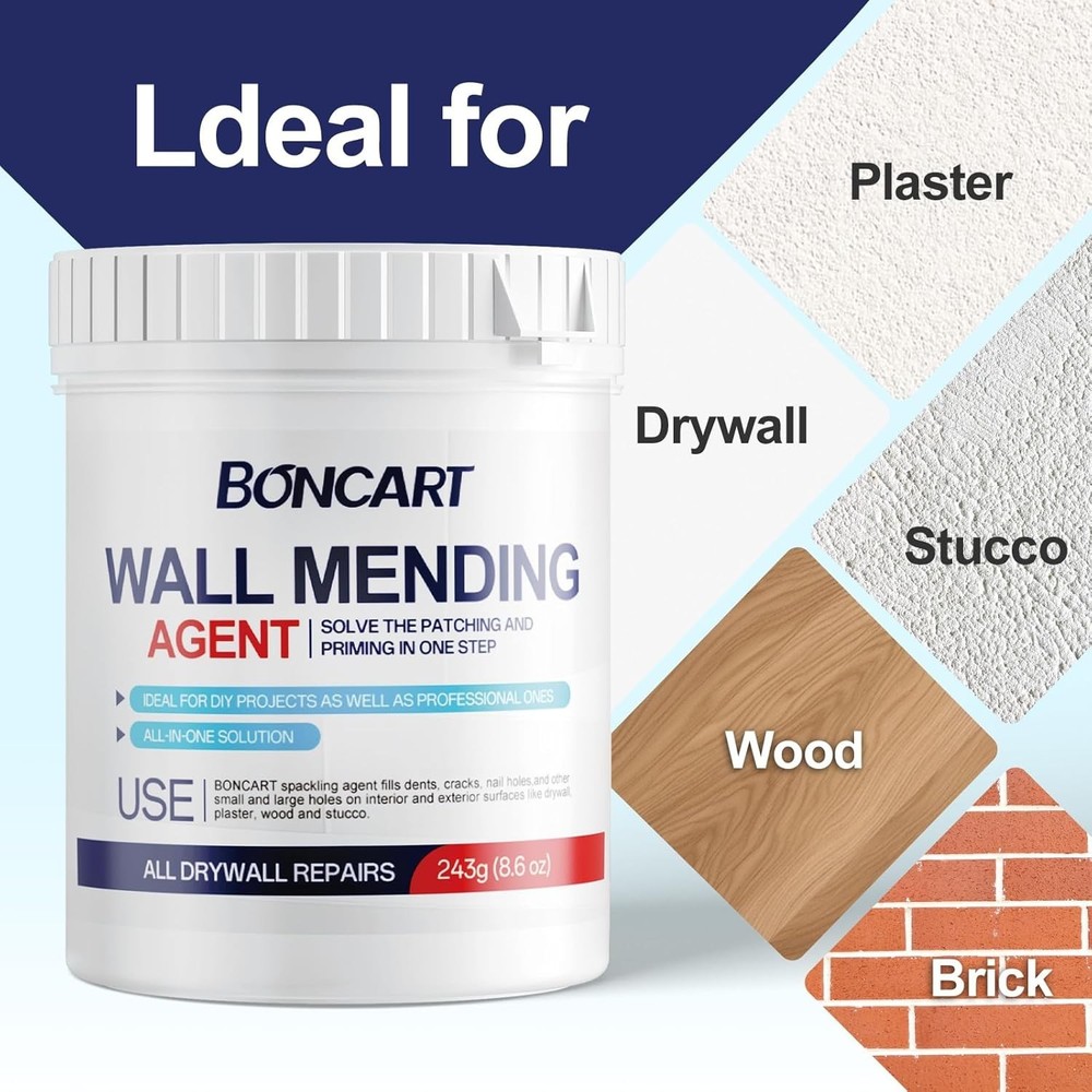 Professional 8.6oz Drywall Patch Repair Kit – Outclass Your Projects with Ease