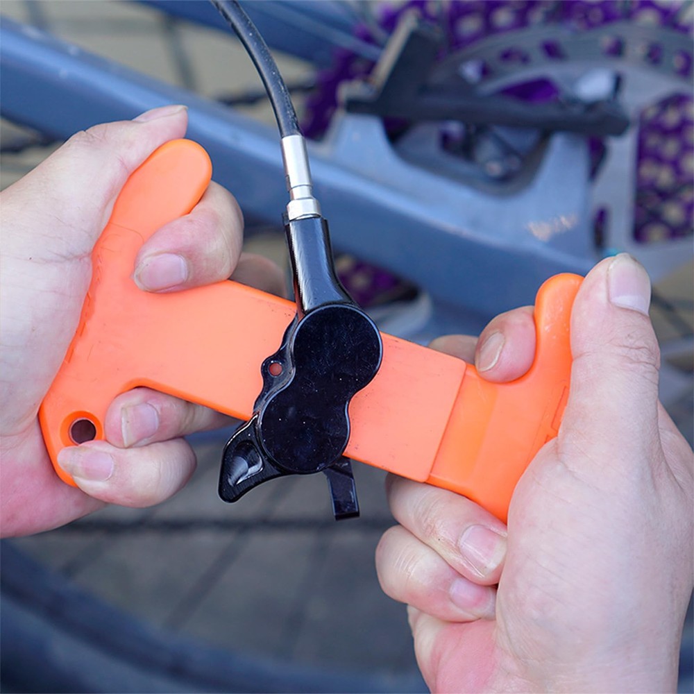 Bicycle Hydraulic Disc Brake Piston Press Tool Load Oil Maintenance Accessory