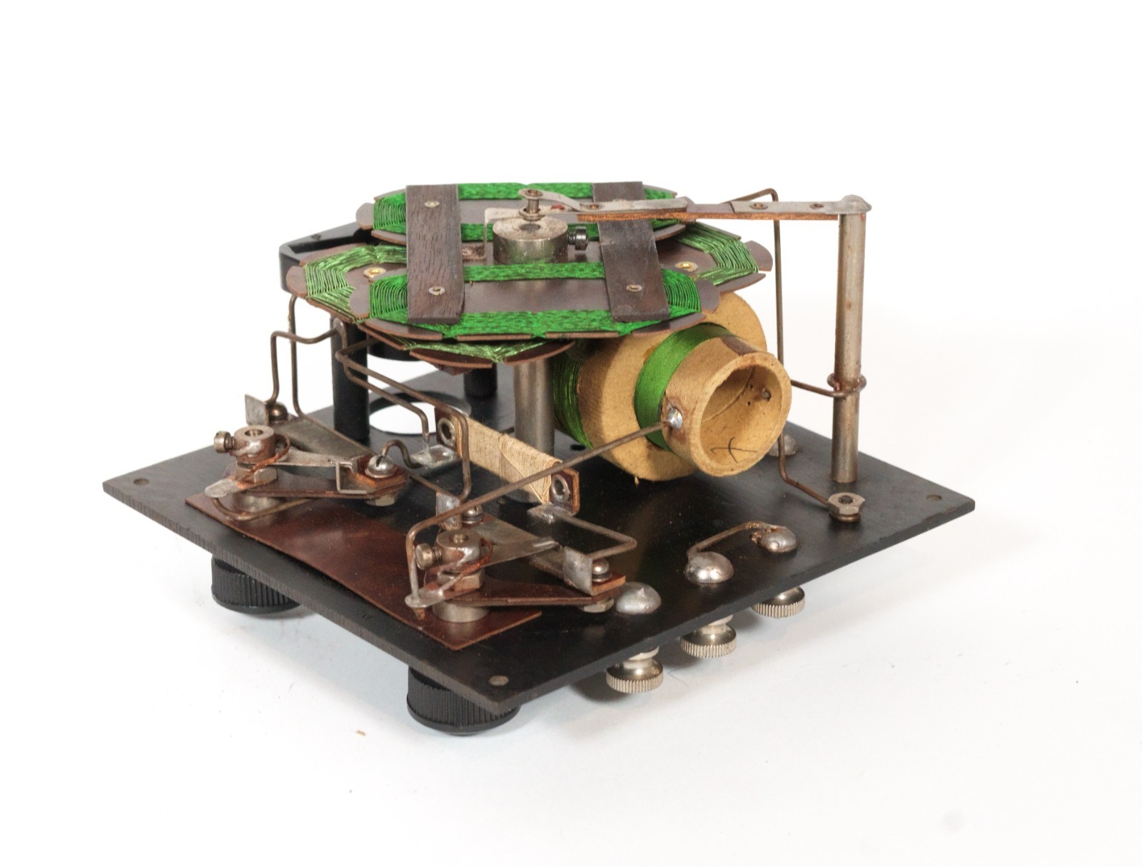 Near Mint 1923 Sodion DR-6 Radio w/Amps, Antenna, Rainbow Tubes & S-13 * Works