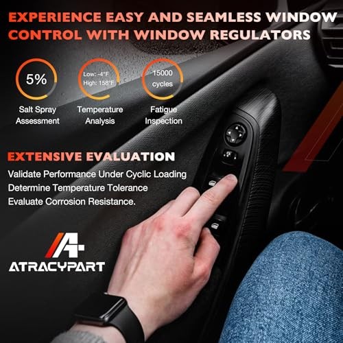 748-093 Power Window Regulator and Motor Assembly Front Left Driver Side