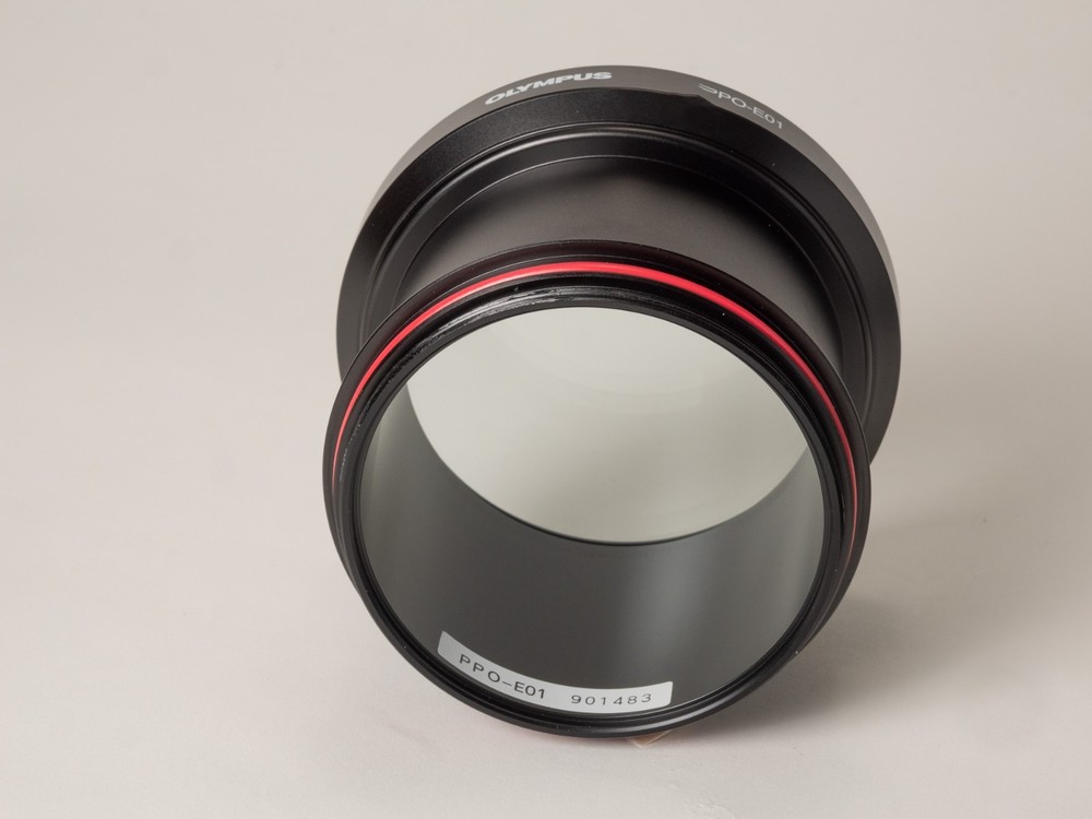 New Olympus PPO-E01 Underwater Flat Port
