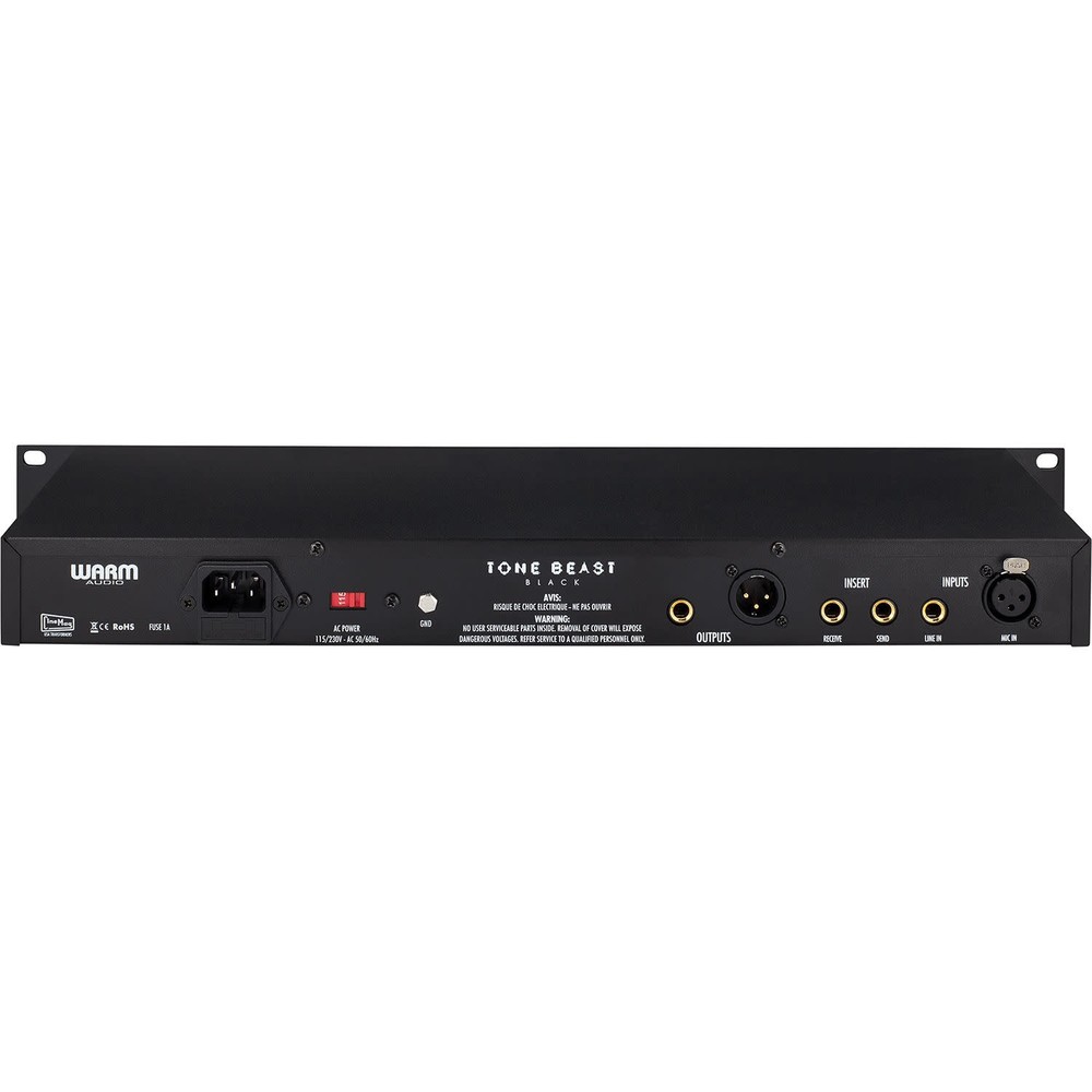 Warm Audio TB12 Tone Beast Microphone Preamp, Black