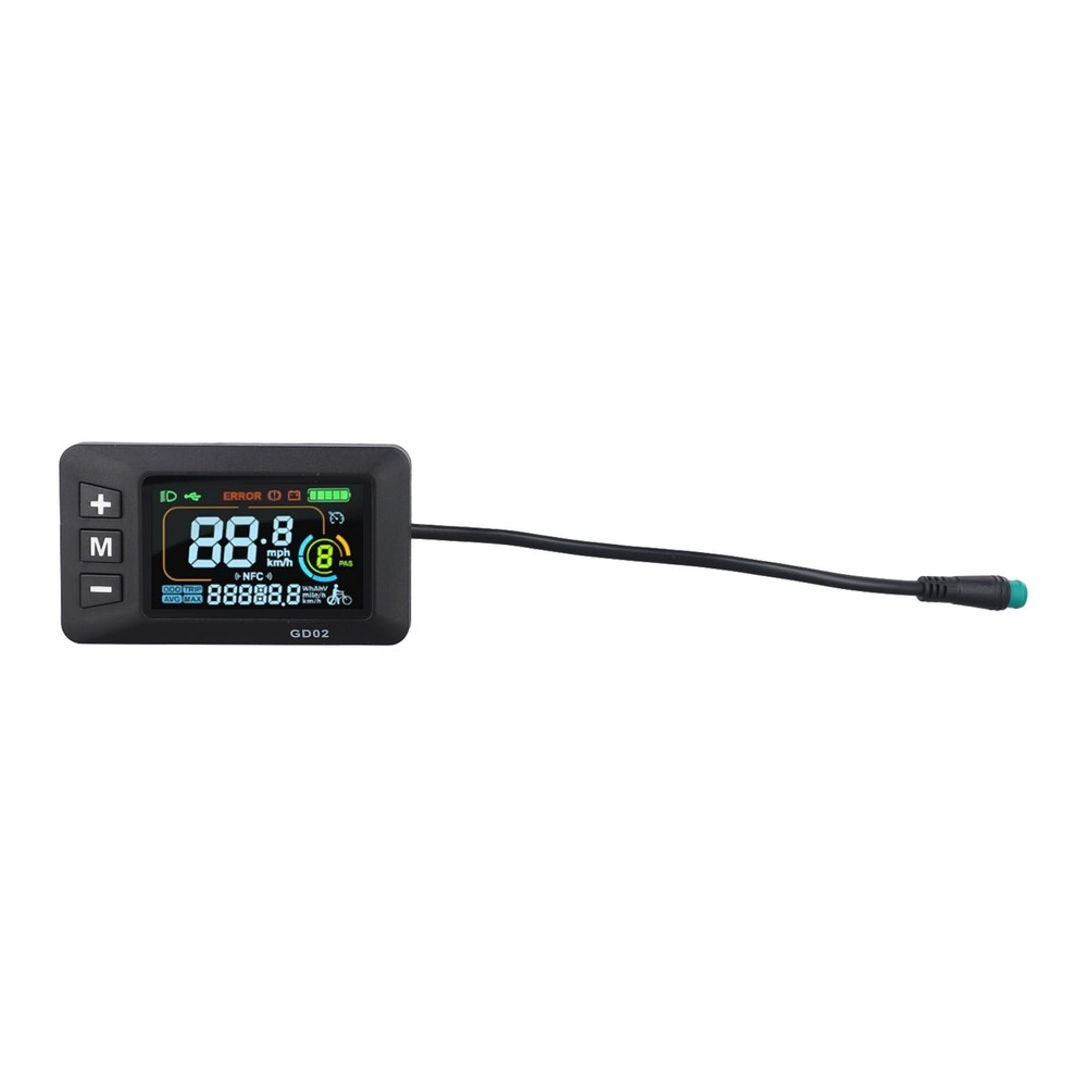 Gd02 Reliable Waterproof Connector System Integrated into the LCD Display