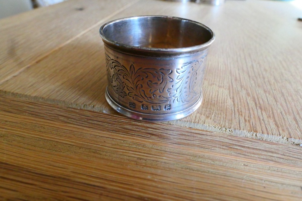 Leaves Silver Napkin ring