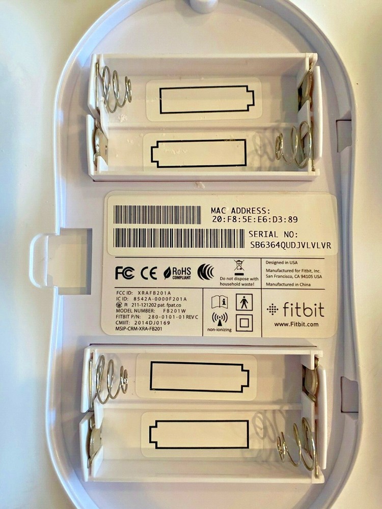 FITBIT ARIA FB201W Wi-Fi Smart Scale White