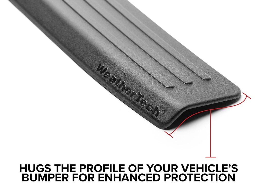 WeatherTech Custom BumperTopper - BP0070 - Black