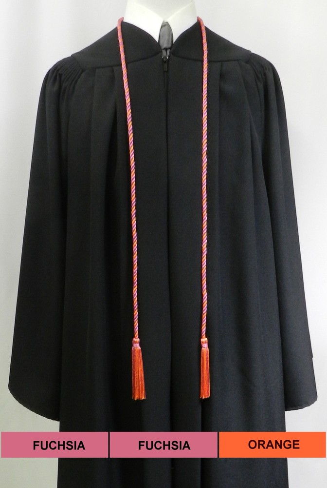 Honor Cord: Fuchsia-Orange