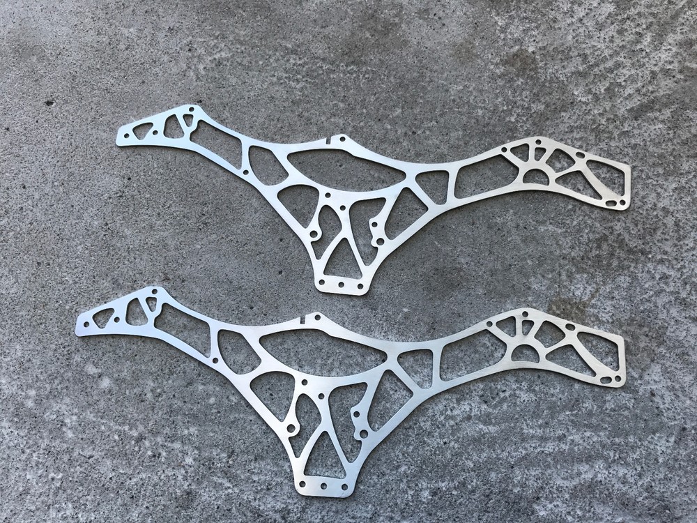 Titanium Chassis Frame for Hpi Wheely King