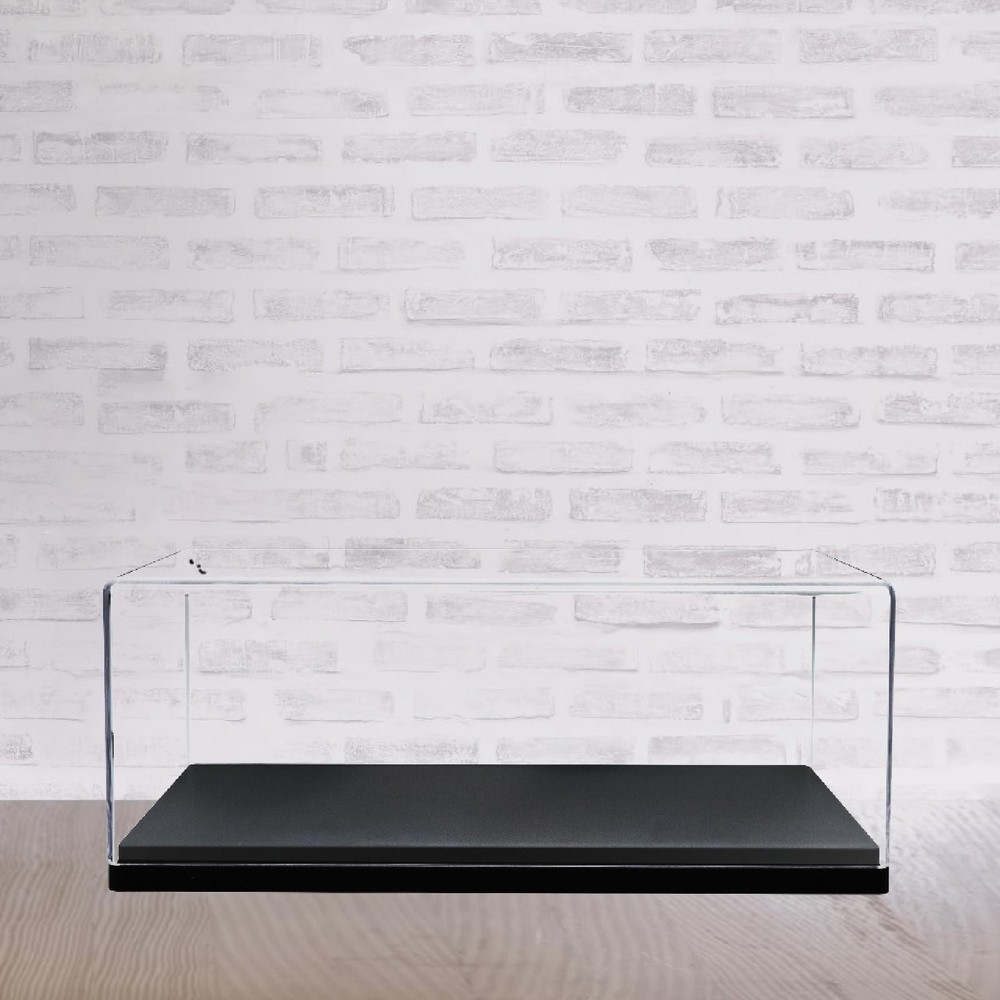 Acrylic Display Case Model Car Showcase Crafts with Base Collection Display