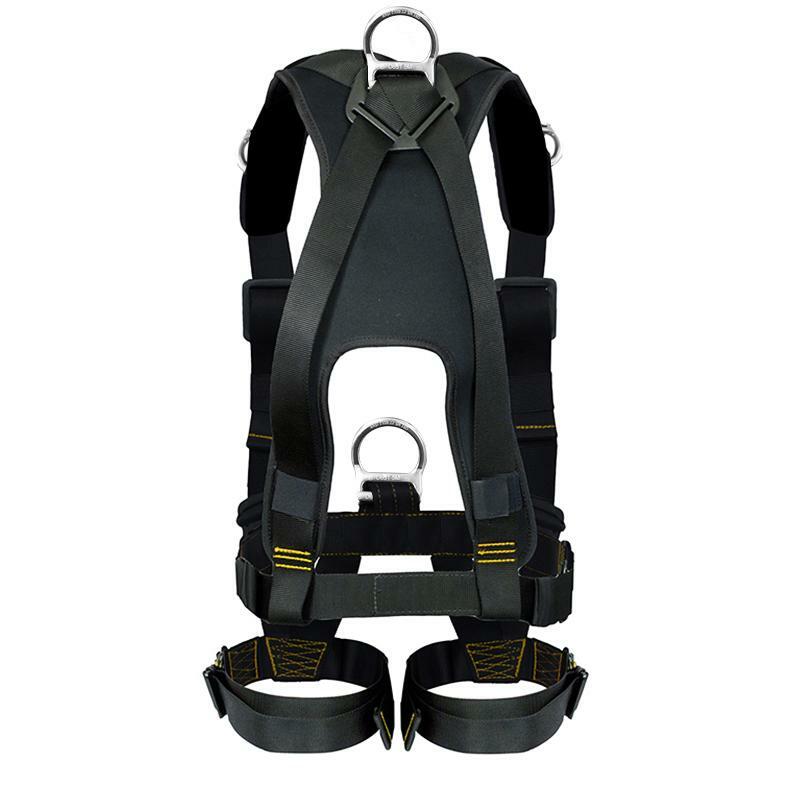 FUSION CLIMB TAC-SCAPE FULL BODY HARNESS (Silver D-ring)