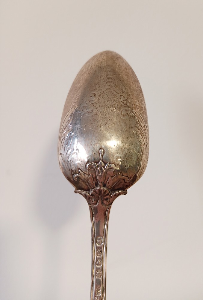 ORIGINAL ENGLISH SILVER SPOON 1000 SILVER With HALLMARKS
