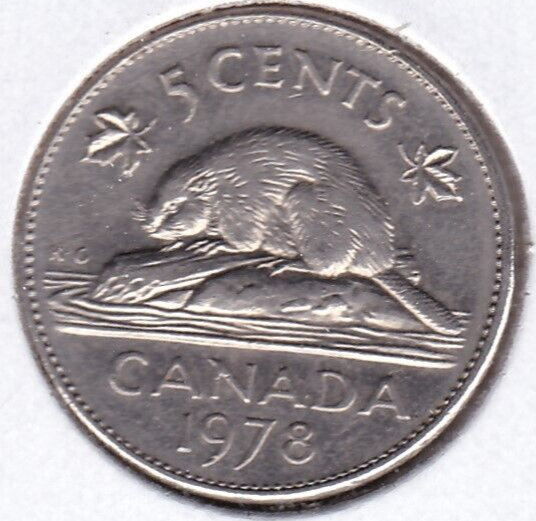 1978 Canada 5 Cents L1