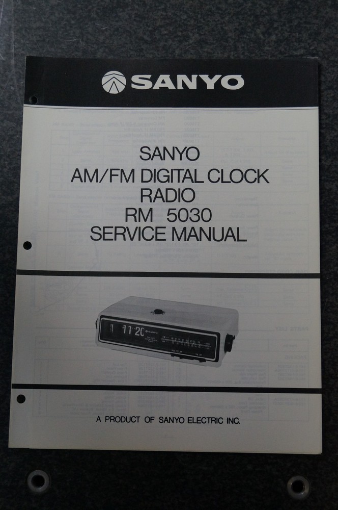 Sanyo RM5030 Service Manual