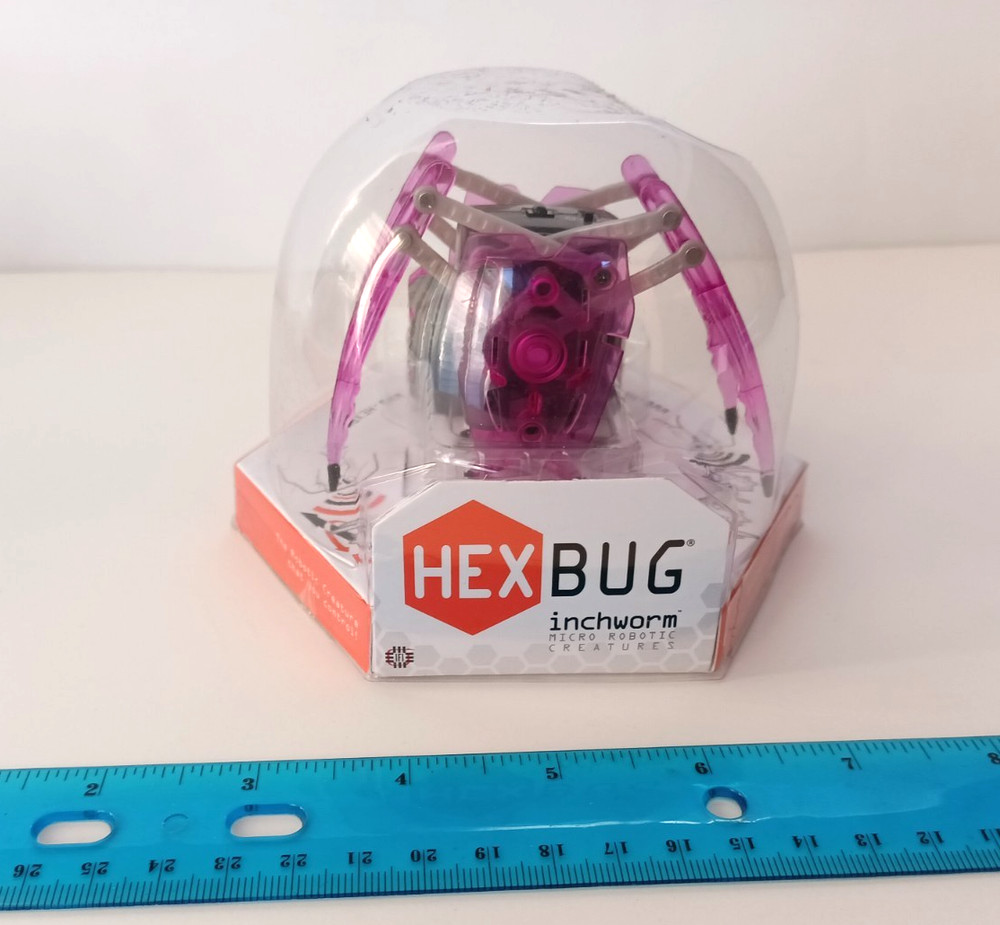 Hexbug Remote Controlled Pink Inchworm Micro Robotic Creature New