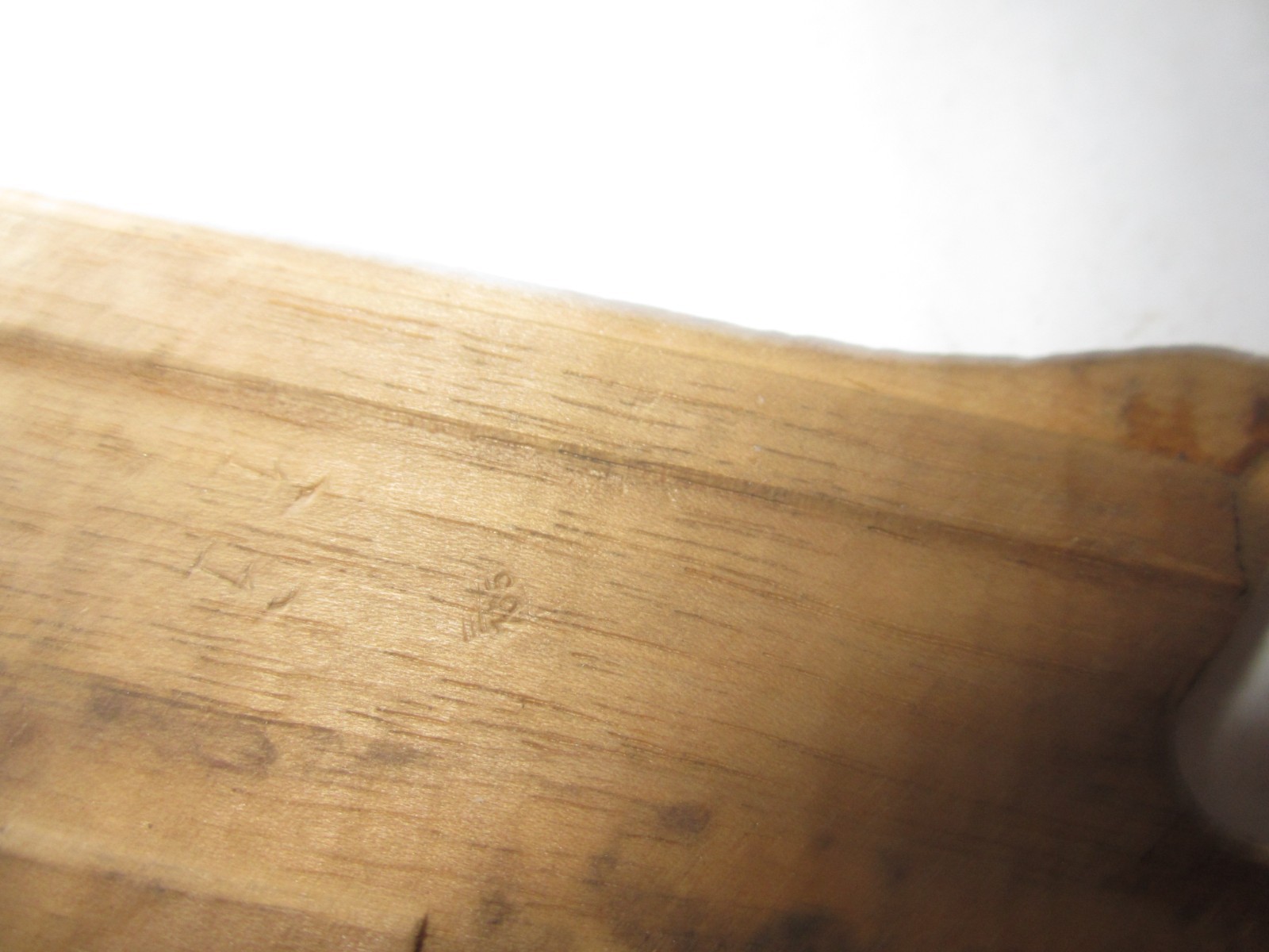 WWII WW2 Luger Mauser P08 SET OF Wooden Wood Grip 135 Proof Marked WITH A 55