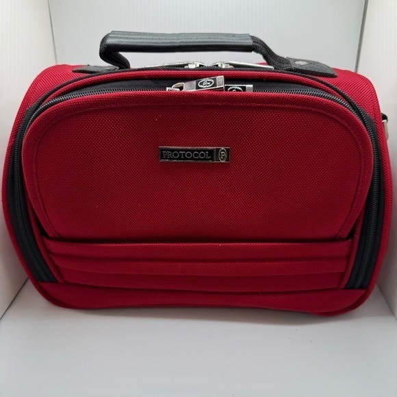 Red Protocol Travel Bag