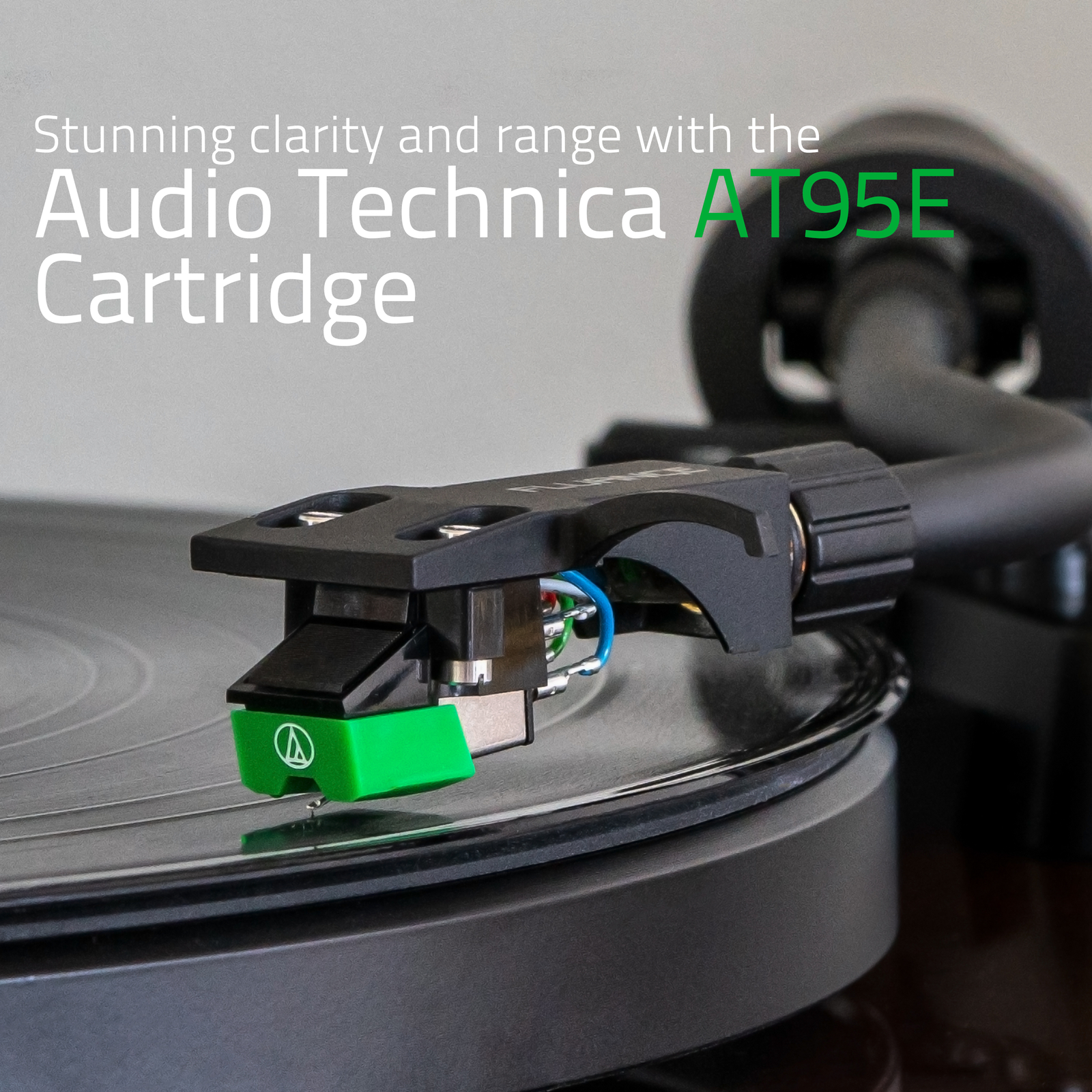 Fluance Elite HiFi Vinyl Turntable Record Player Audio Technica Cartridge