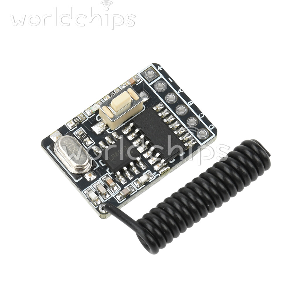 433Mhz Wireless Remote Control Switch Learning Code Decoding Receiver Module New