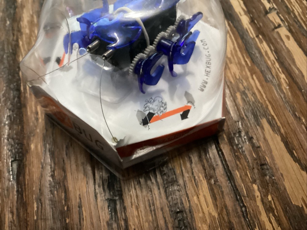 New in Sealed Box 🔥 HEXBUG ANT Micro Robotic Creatures BLUE Hex Bug